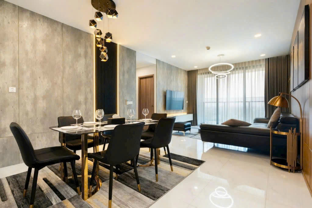Bán căn hộ Sunwah Pearl 3 phòng ngủ view trực diện sông Sài Gòn đang có hợp đồng thuê