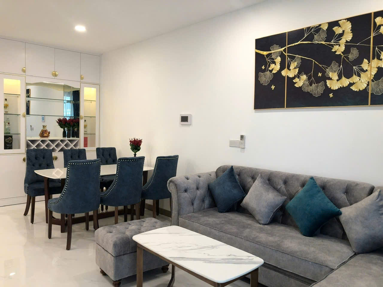 2 bedroom apartment for rent at Sunwah Pearl fully furnished river view